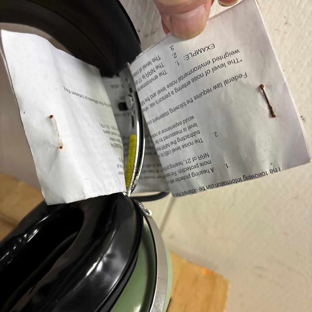 未使用品　米軍　実物　DAVID CLARK ヘッドセット H10-76