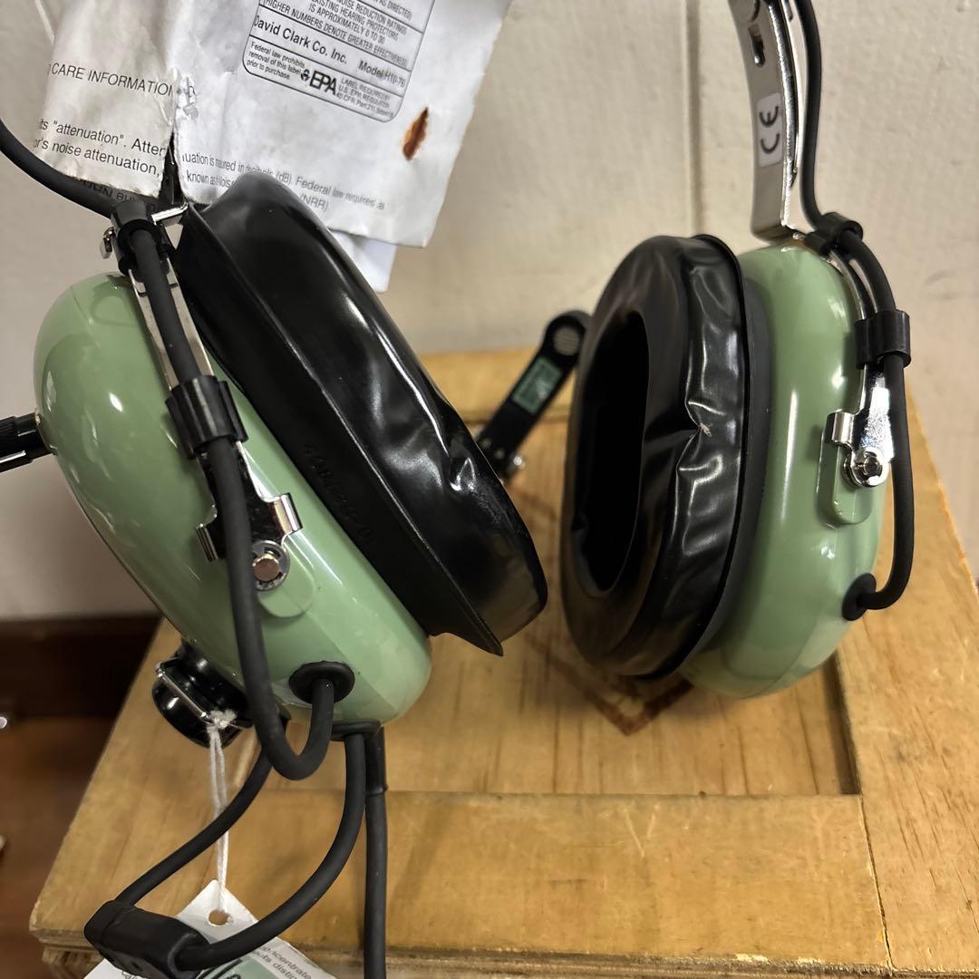 未使用品　米軍　実物　DAVID CLARK ヘッドセット H10-76