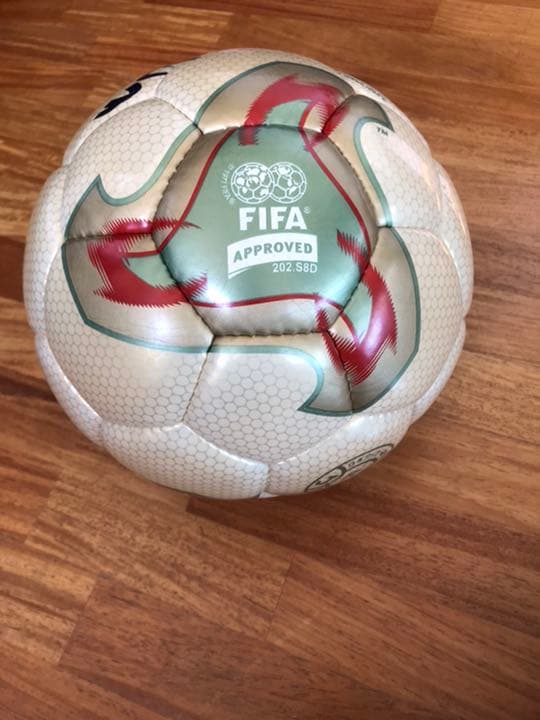 松田直樹選手着用　JOMOCUP2000 サイン入りジャージ　W杯公式球サイン入