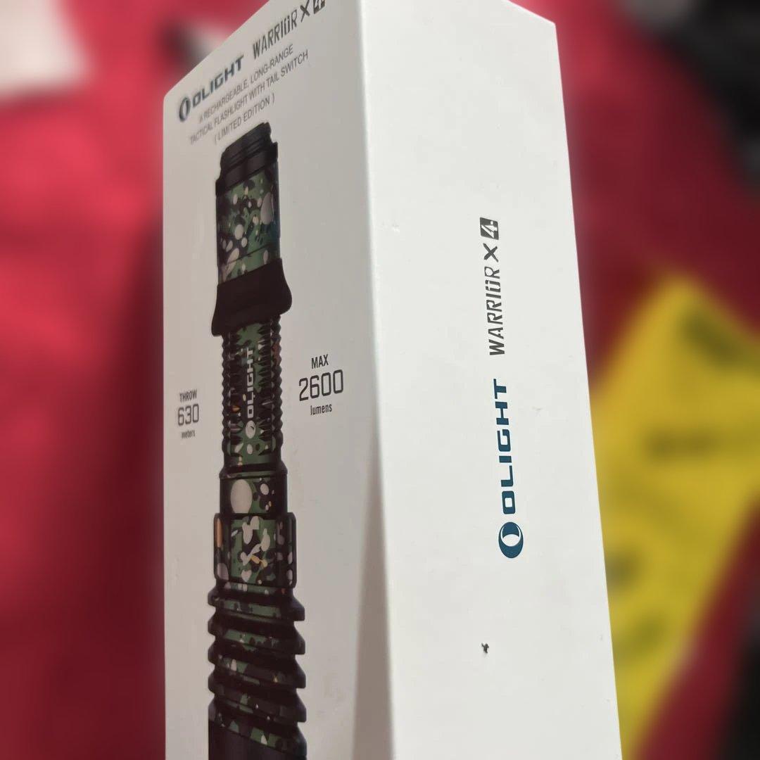 Olight オーライト WARRIOR X 4 CAMOFLAGE 希少　迷彩