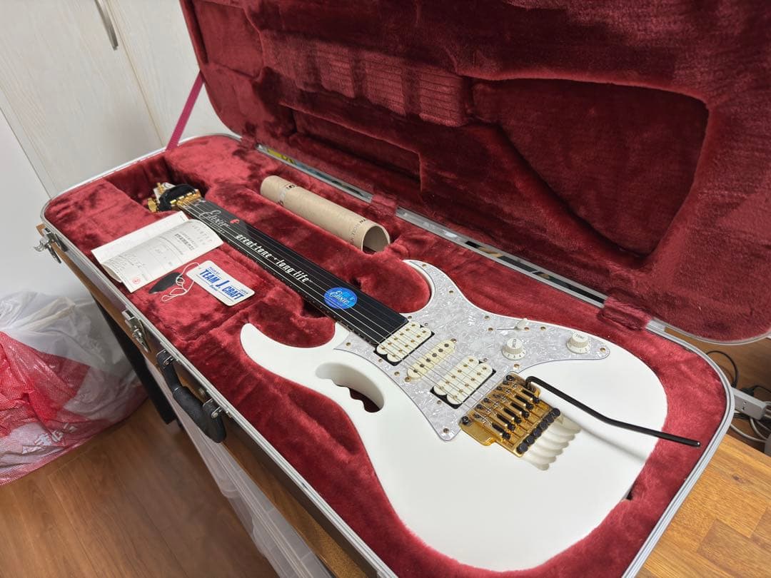 ギター Ibanez JEM7V-WH