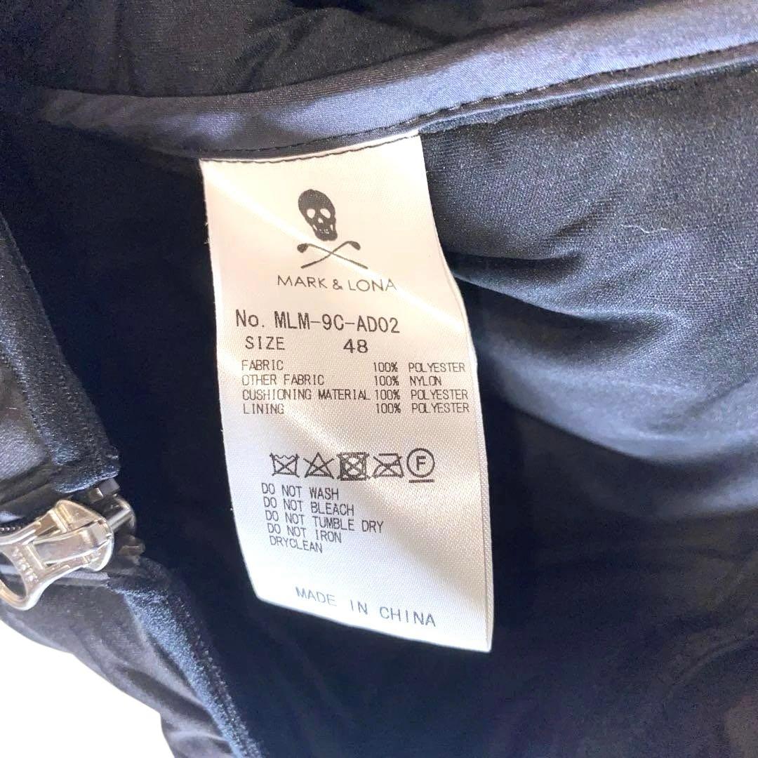 MARK&LONA マークアンドロナ ブラック　中綿 ベスト 48