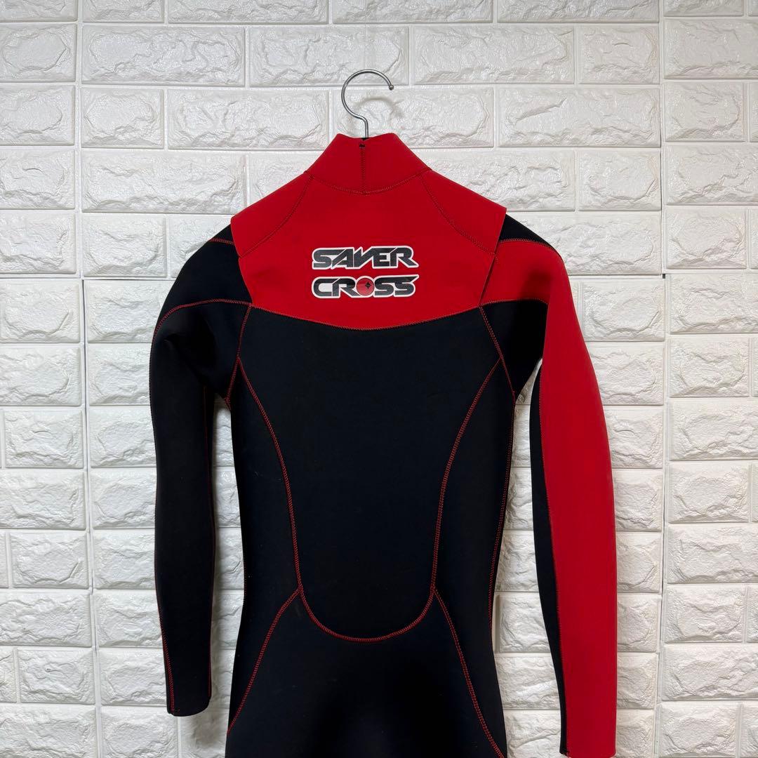 SAVERCROSS 3mmジャージ　142cm 柔らかい　ネックイン　良好