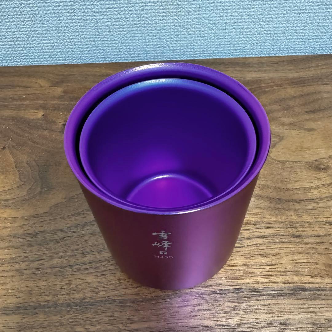 スノーピーク 雪峰 スタッキングマグ ランドステーション東京限定　チタンスプーン