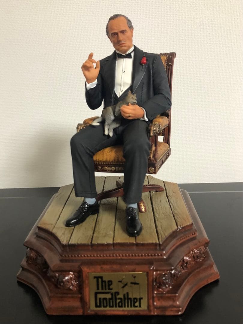 【〜2/8】アイアンスタジオ ゴッドファーザー ドン・コルレオーネ スタチュー