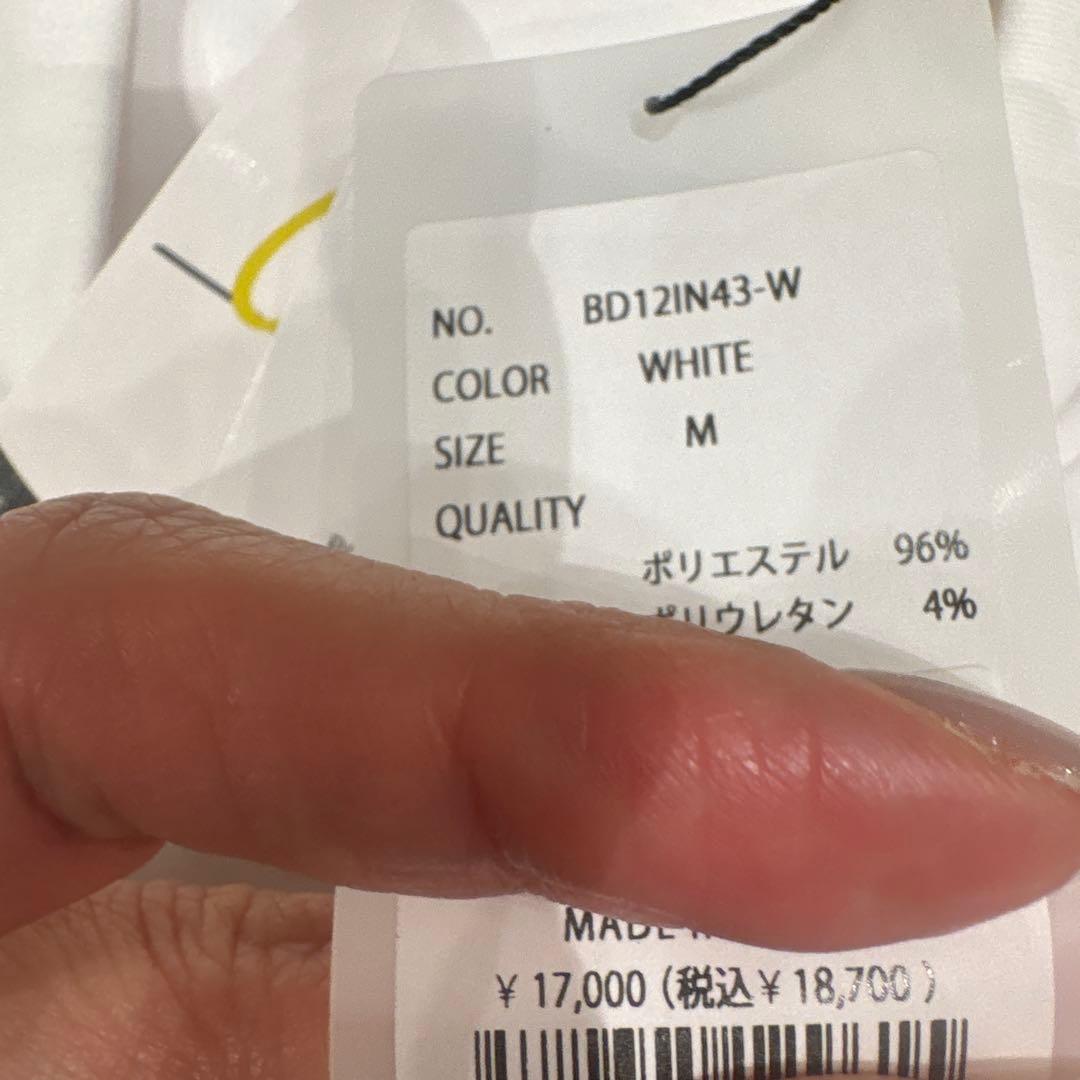 Resurrection ホワイトモックネック Mサイズ