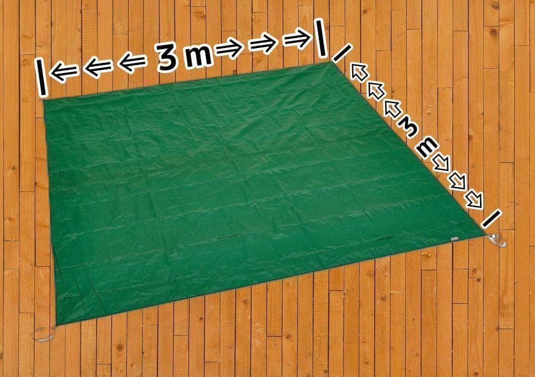 美品 Coleman テント シートセット インナー&グランド 3m グリーン