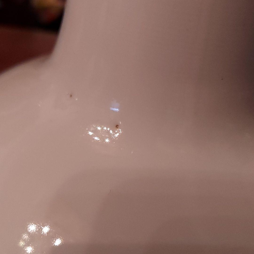 行人作　大きめの金魚柄の花器