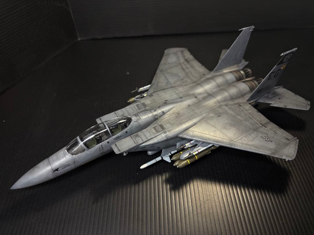 F15E ストライクイーグル(デモ機仕様) 1/72 プラモデル完成作品