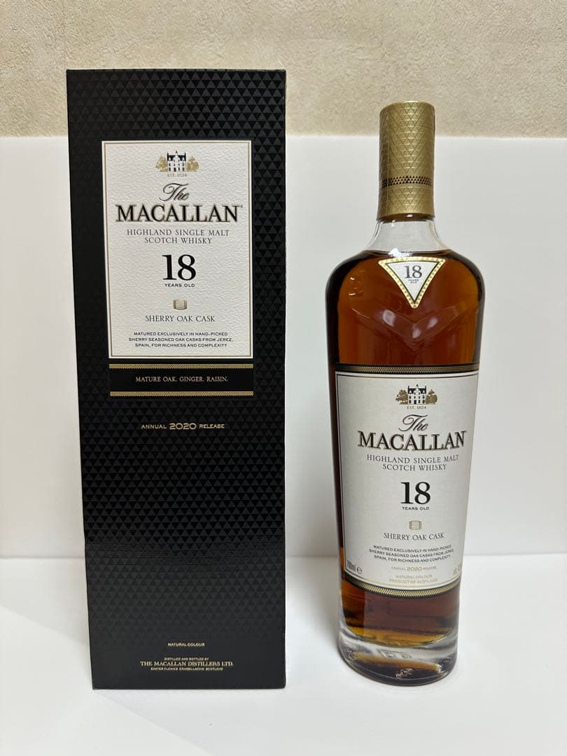 【新品・未開栓】サントリー ザ マッカラン 18年 正規品 700ml