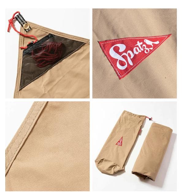 Spatz 新品 未使用タープ 350 タープテント ヘキサタープ tcタープ