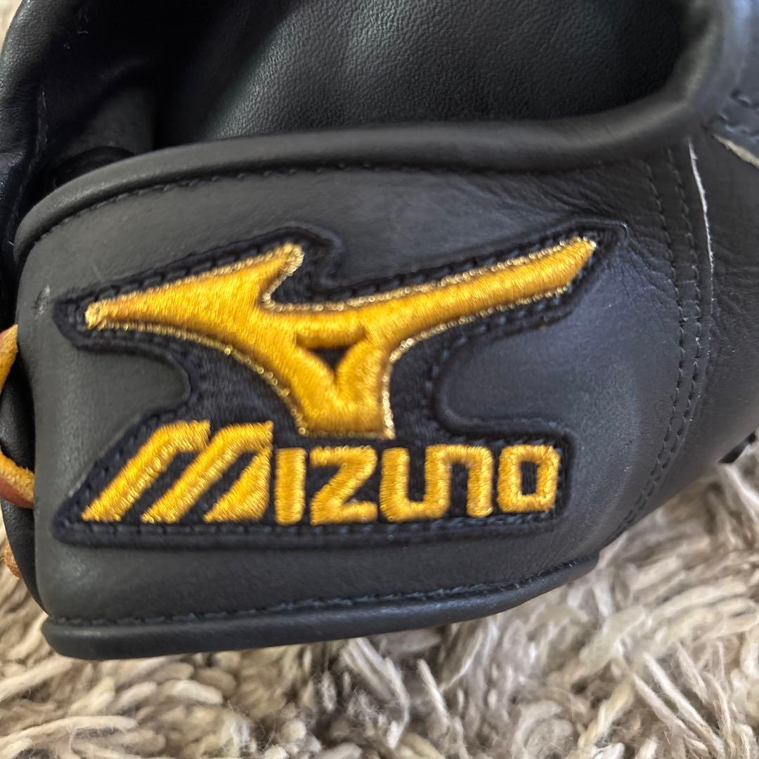 Mizuno 硬式グローブ 黒/茶
