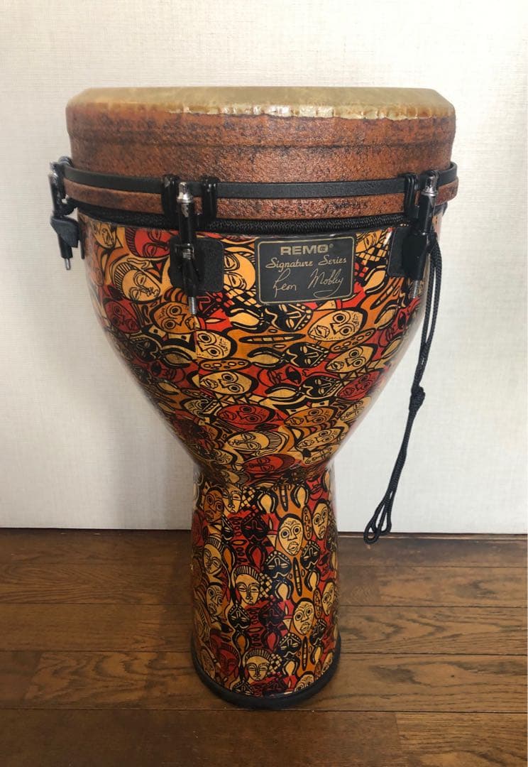 パーカッション・打楽器 REMO FIBER SKIN MONDO Djembe Made in USA
