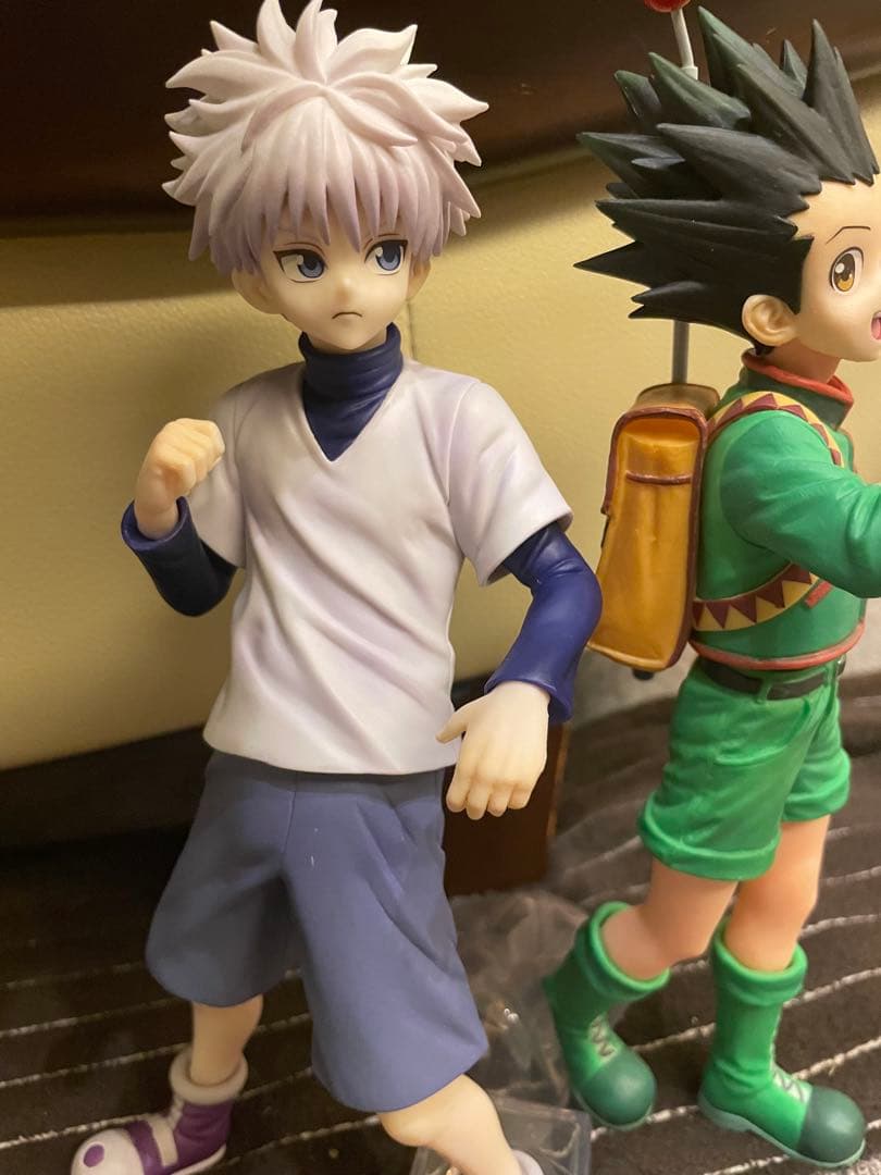 ハンターハンター　一番くじ　ゴン　キルア　フィギュア