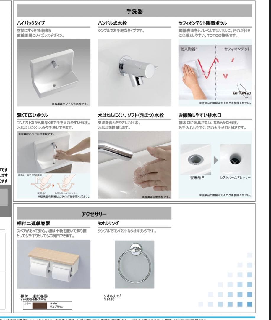 TOTO手洗い　‼️新品未使用‼️