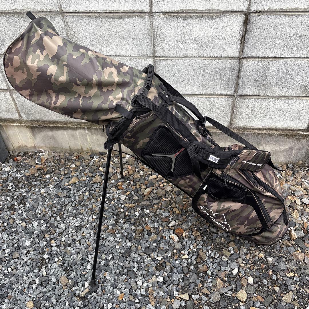 ムサシさん専用！サンマウンテン⭐︎希少迷彩 スタンド式ゴルフバッグ