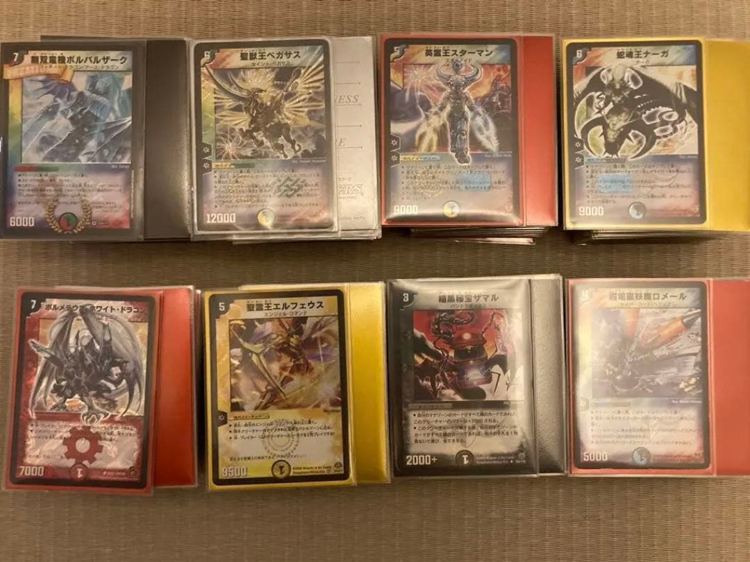 デュエマクラシック05旧枠統一 デッキ8種セット　引退品