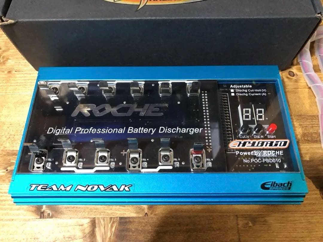 【セール美品】ROCPBD010PR ROCHE バッテリディスチャージャー　青