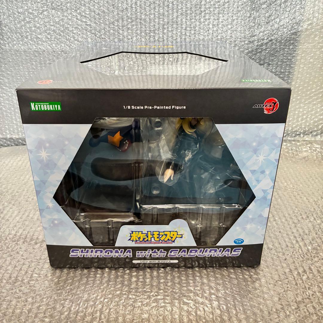 ポケモン ARTFX J シロナ with ガブリアス 色紙付き/コトブキヤ