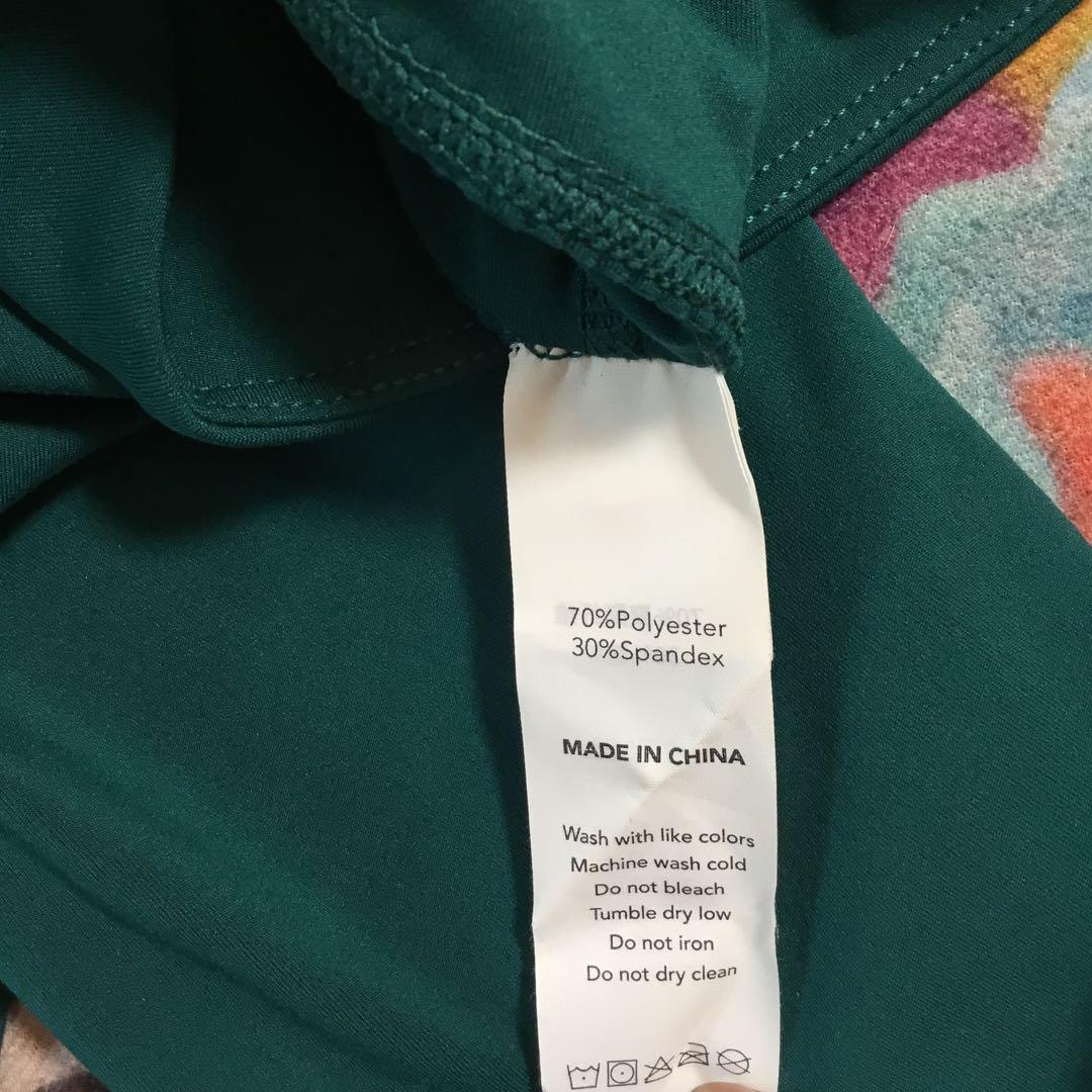 LULULEMON☆ ダークグリーン ハイウエスト レギンス