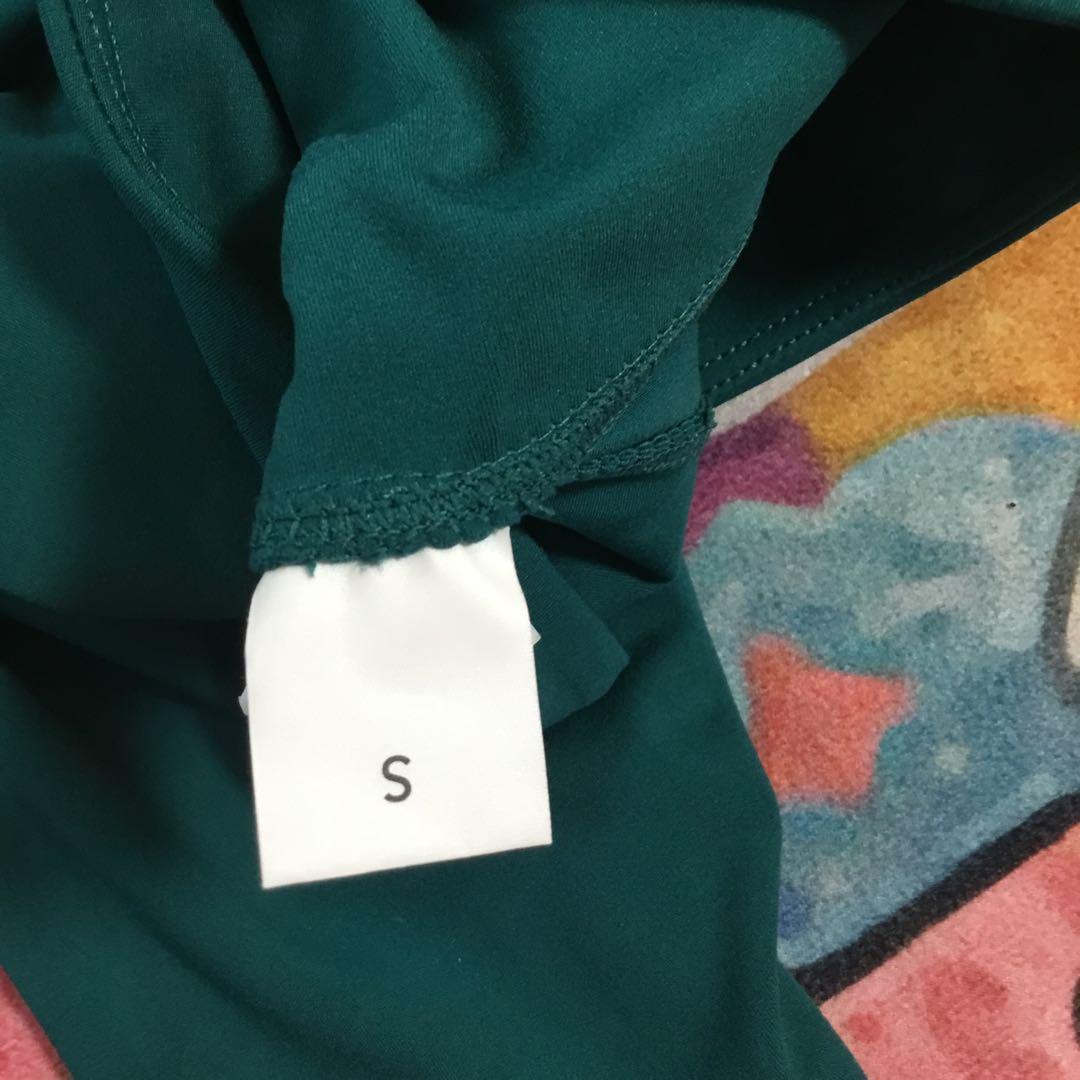 LULULEMON☆ ダークグリーン ハイウエスト レギンス