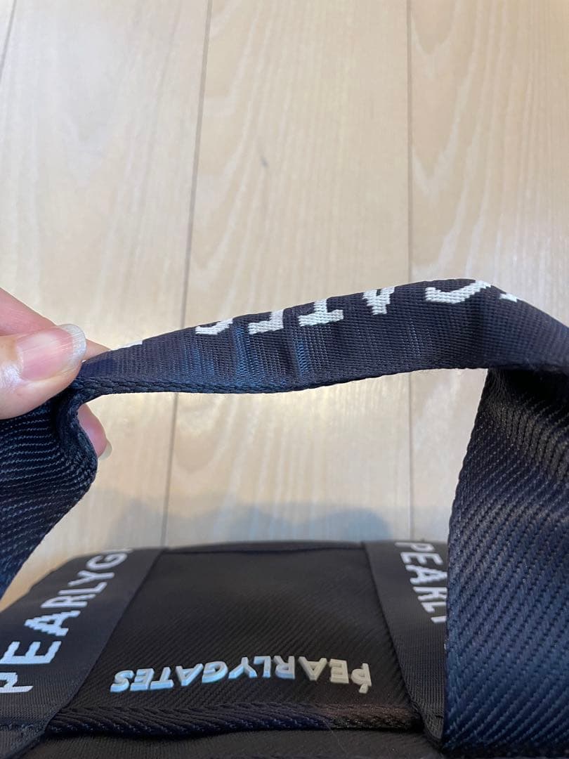 【超美品】PEARLY GATES パーリーゲイツ カートバッグ ブラック