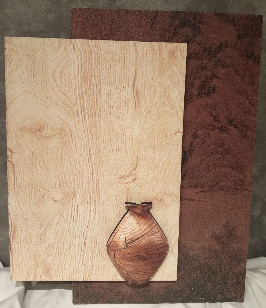 水墨画スタイルのアート作品