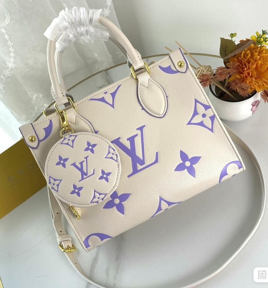 オンザゴーpm モノグラム ショルダーバッグ