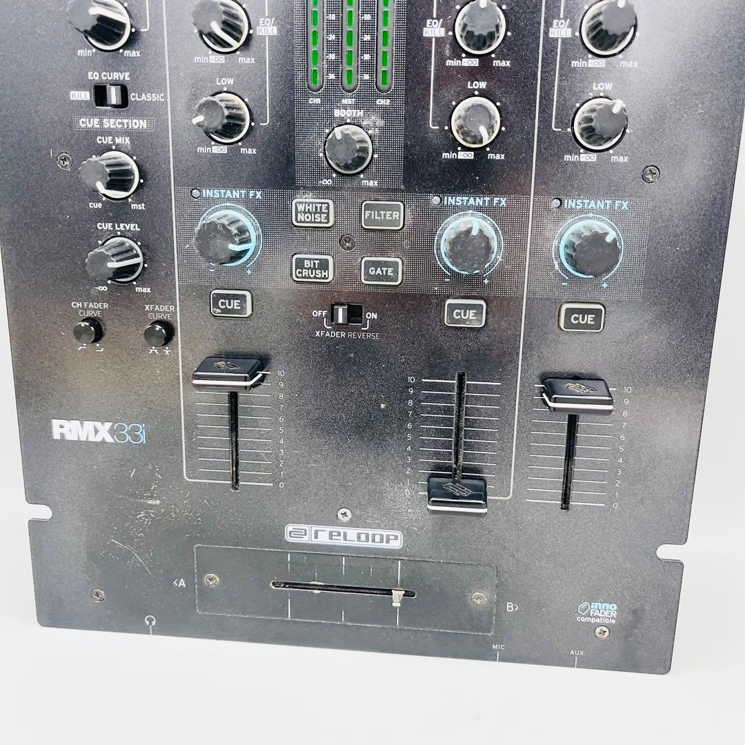 Reloop RMX-33i DJミキサー　3チャンネル　リループ