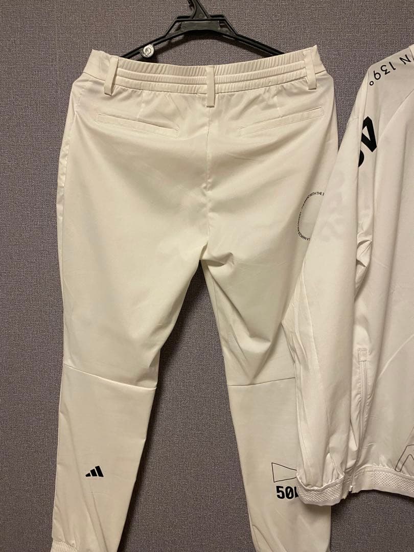 adidas 50LF ホワイト フーディ パンツ セット