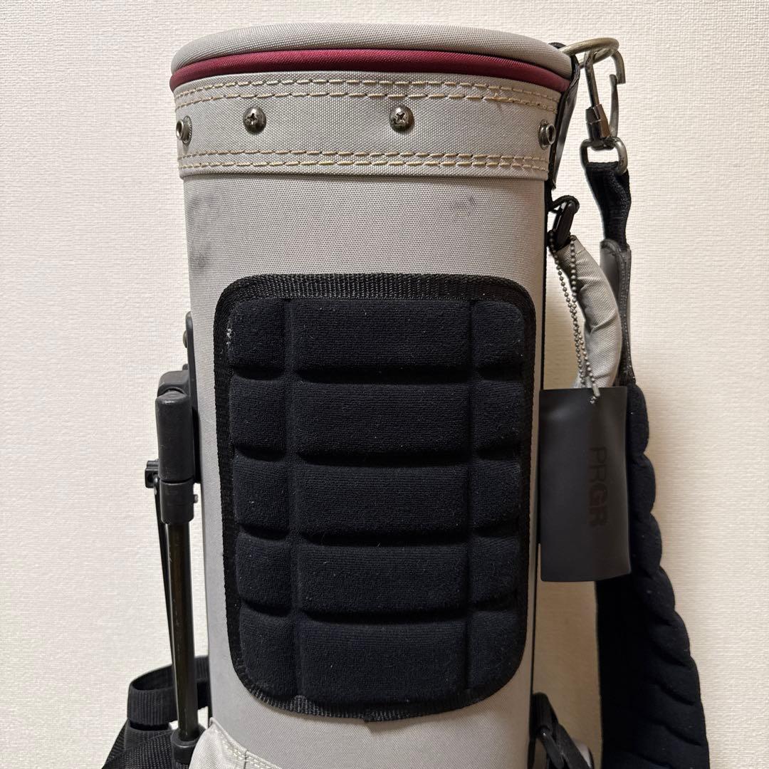希少 PRGR プロギア キャディバッグ スタンド式 ビンテージ