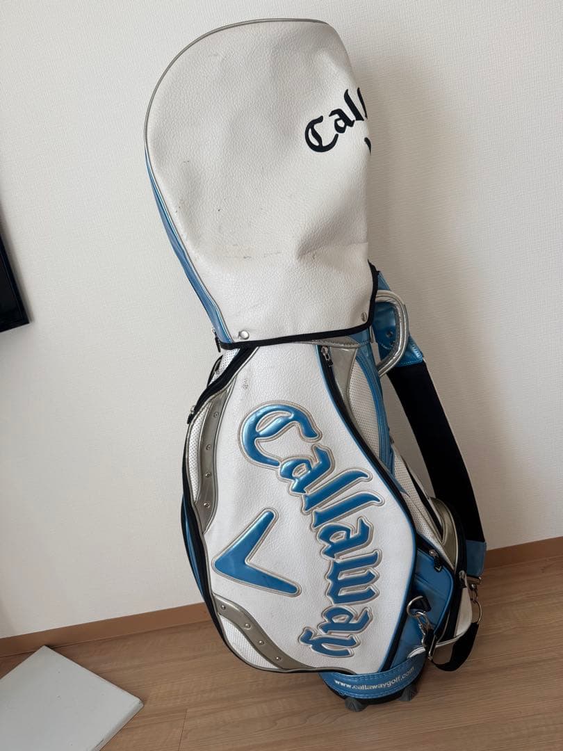 キャロウェイ　キャディバック　ブルー　ホワイト　LEGACY RAZR