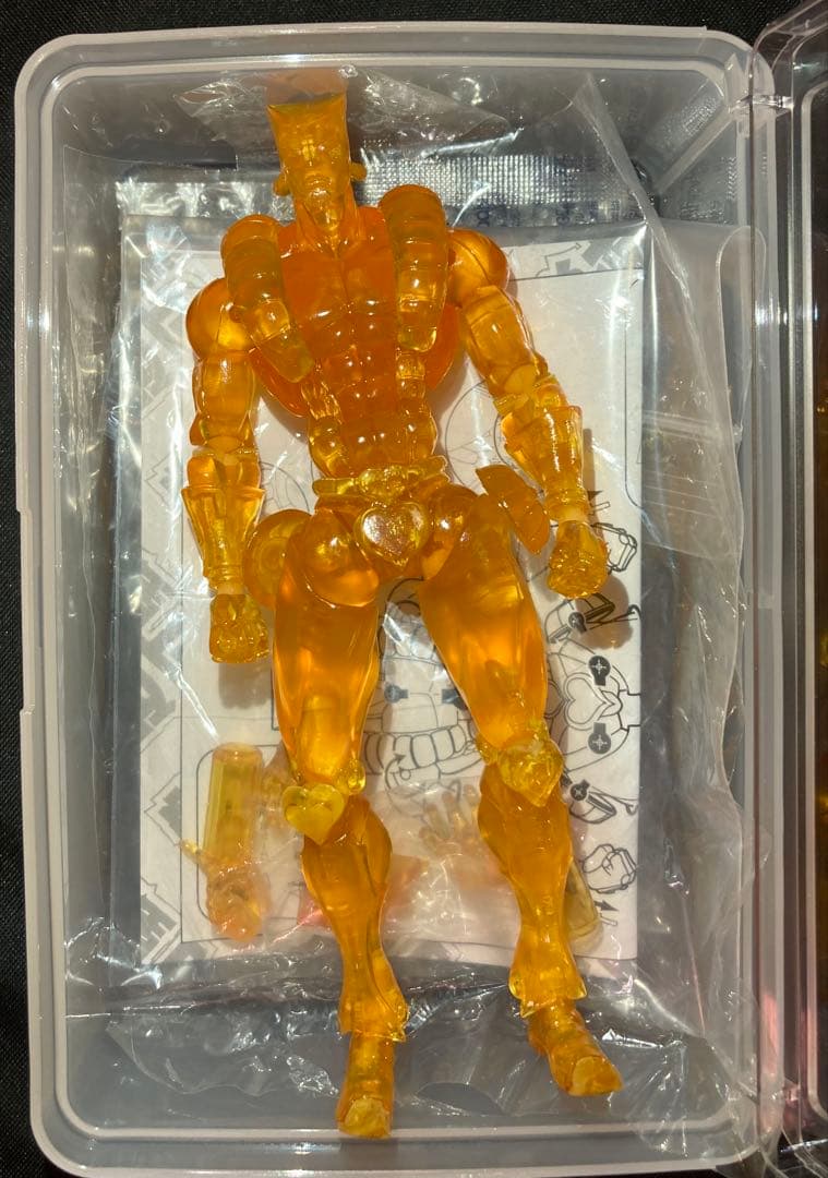 超像可動◆空条承太郎ver1.5 &ザ・ワールド　イエロークリアー版