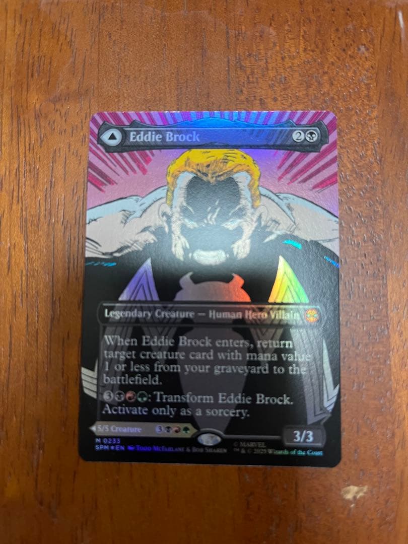 Foil [SPM-BF] エディ・ブロック/リーサル・プロテクター、ヴェノム