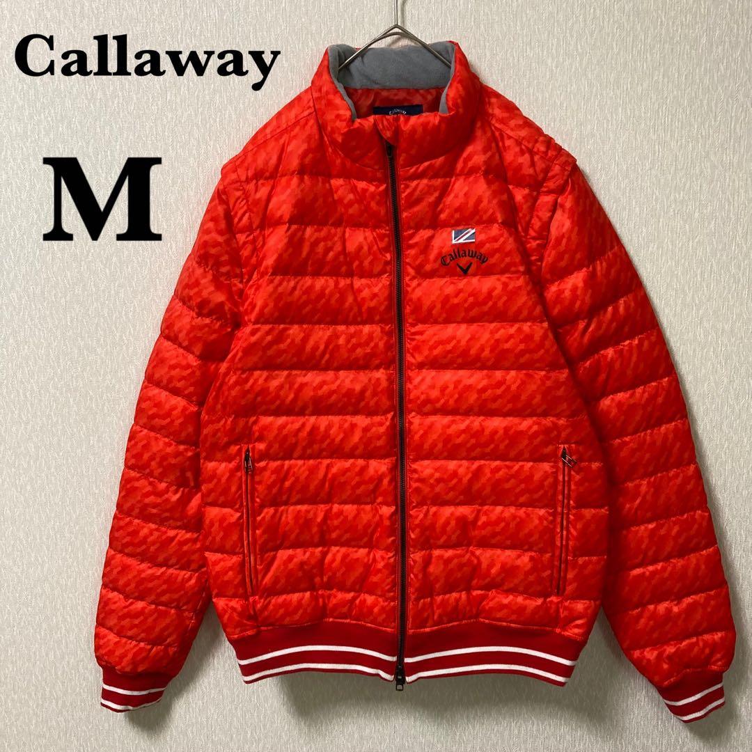 Callaway キャロウェイ 2way ダウンジャケット ベスト防寒 M