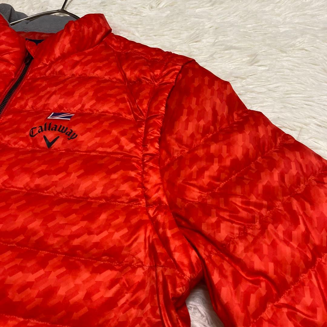 Callaway キャロウェイ 2way ダウンジャケット ベスト防寒 M