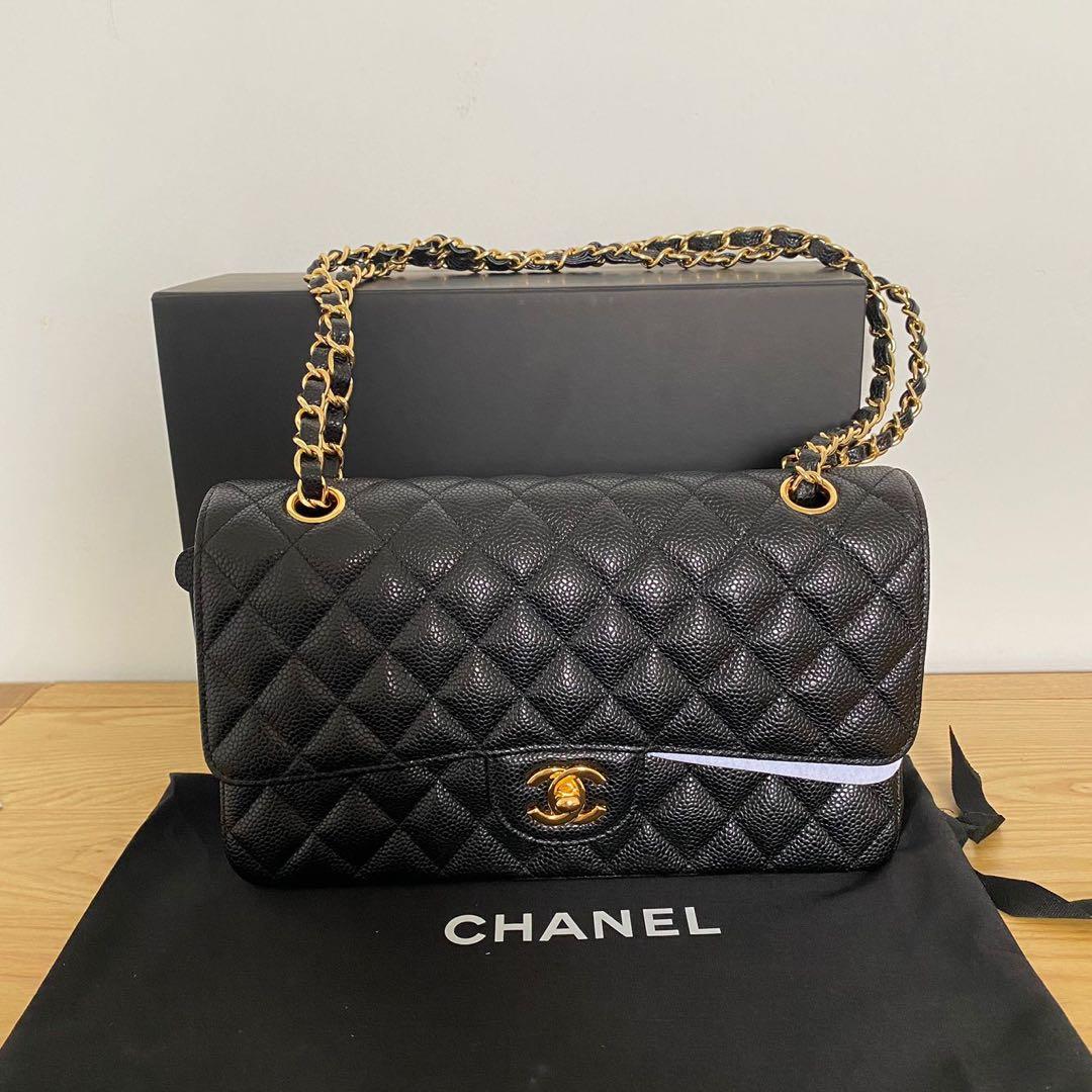 ブラックキルティングショルダーバッグ