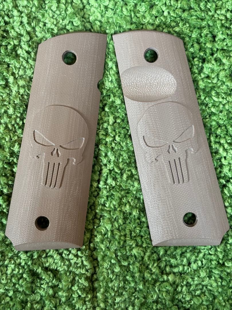 LOKGRIPS 1911フルサイズ用 G10 ガバメントグリップ パニッシャー