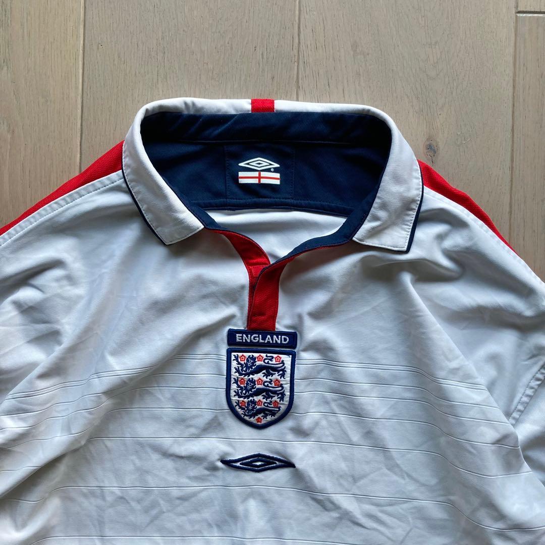 希少ビッグサイズ 2003-2005 UMBRO イングランド 長袖 柴田ひかり