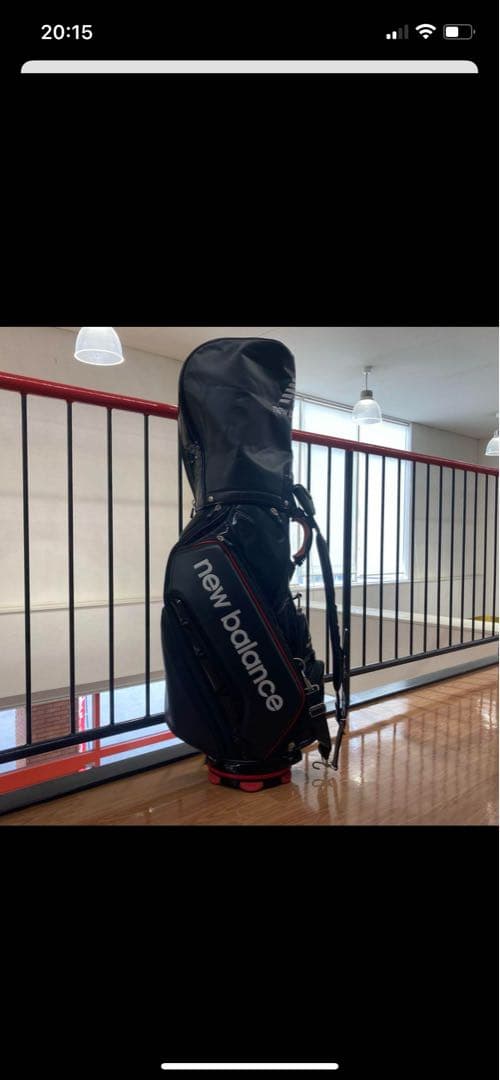 【あずき】New Balance Golf キャディバッグ　ゴルフバッグ