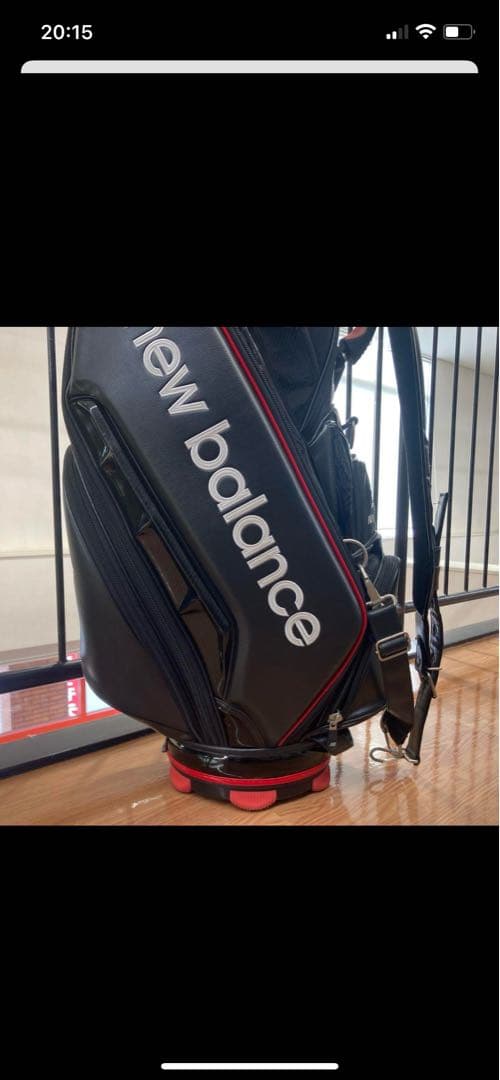 【あずき】New Balance Golf キャディバッグ　ゴルフバッグ