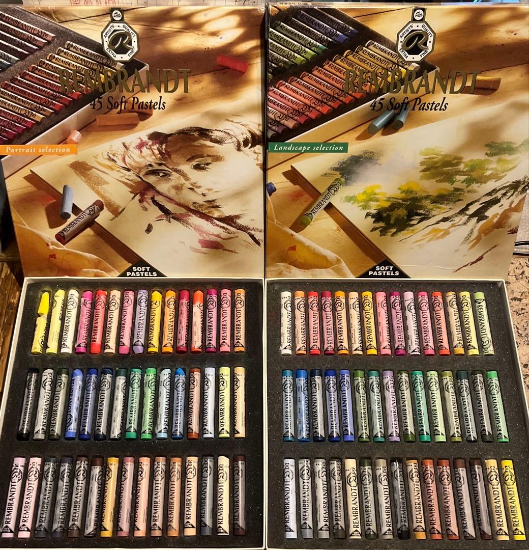REMBRANDT 2個セット レンブラント 45ソフトパステル