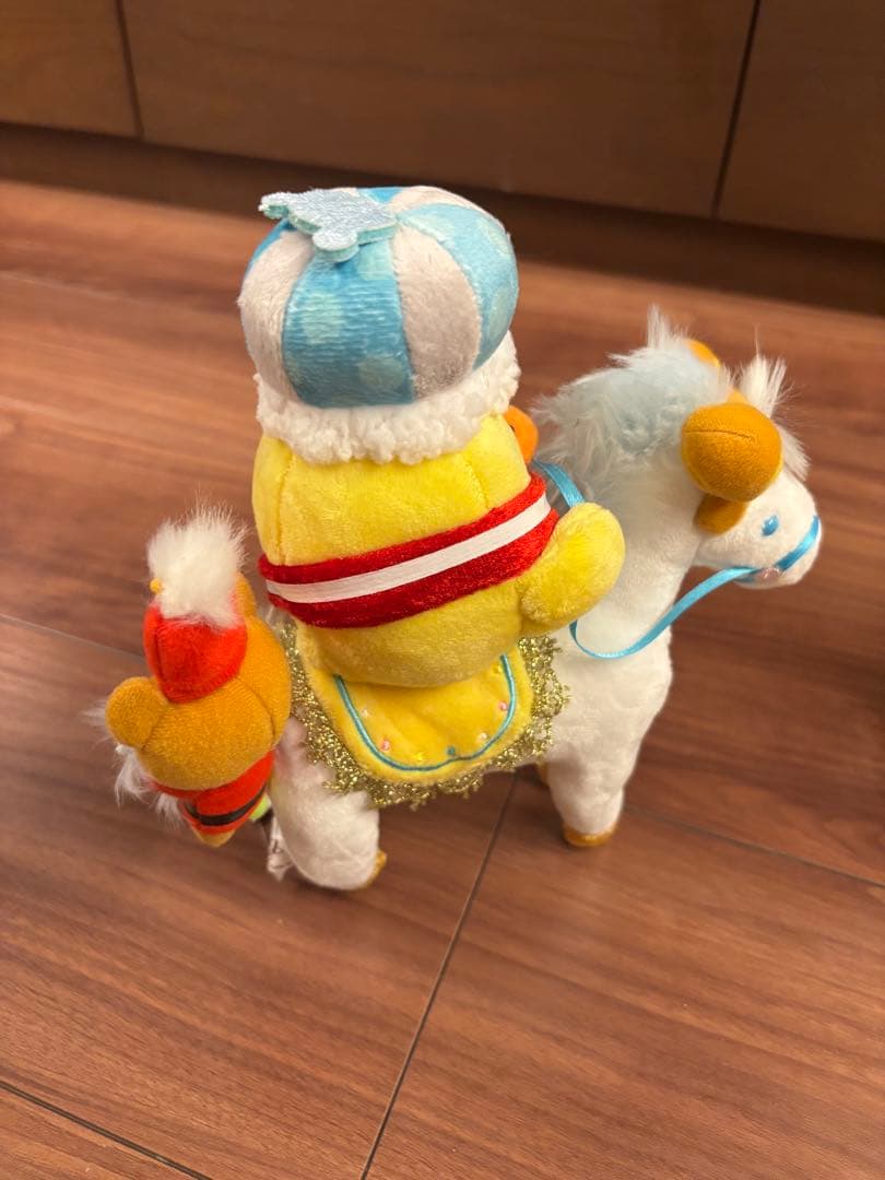 リラックマワンダーランド 10周年 あつめてぬいぐるみ 白馬 3点セットタグ付き