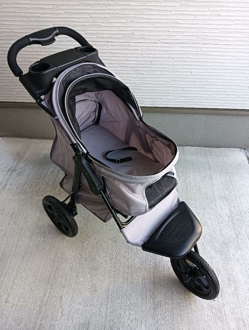 【ほぼ新品】Richell リッチェル ペットカート プレンタ 小型犬用