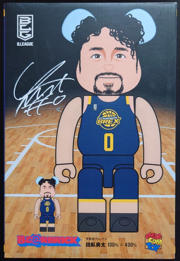 BE@RBRICK #0 田臥勇太 宇都宮ブレックス 100％&400％ 未開封