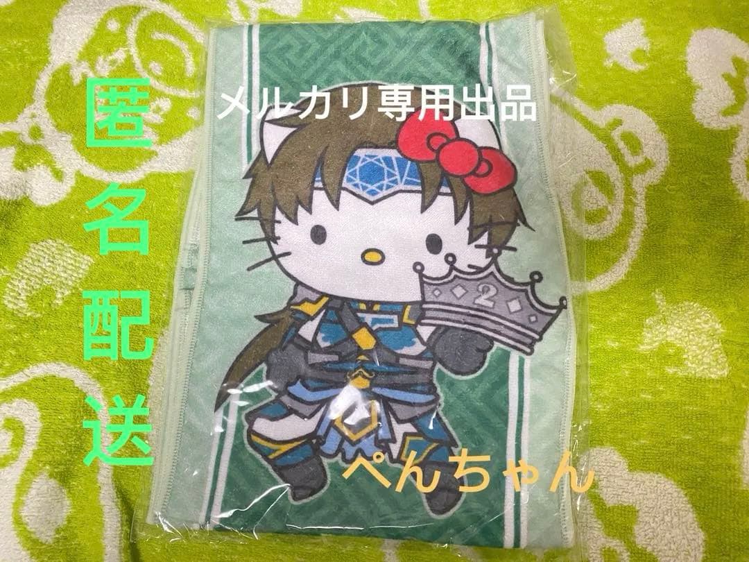 新品　真・三國無双×HELLO KITTY 趙雲　 タオル　東京ゲームショー