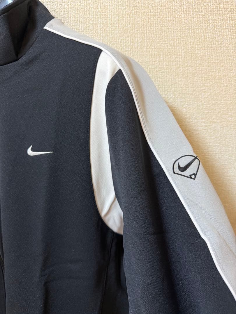 【新品タグ付】NIKEナイキBASEBALLジャケット黒ジャージ2XL