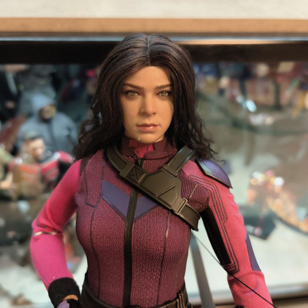 ホットトイズ　ホークアイ　ケイトビショップ　カスタマイズ品