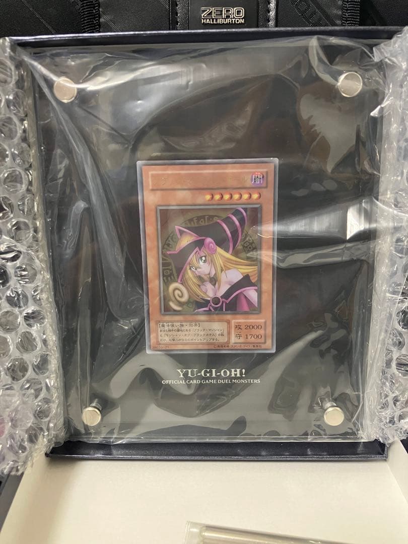 【超良番】ブラックマジシャンガール　ステンレス　ミラーナンバー　正規品