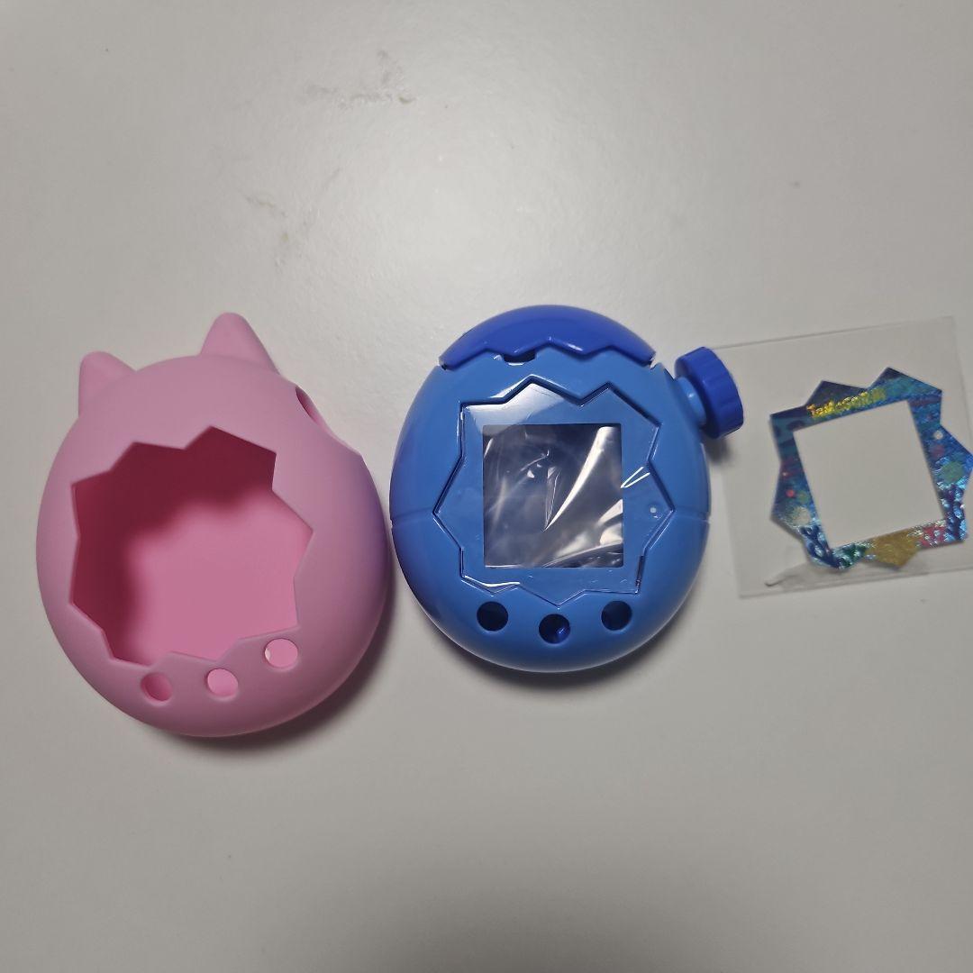 未使用に近い☆たまごっちパラダイス ブルーウォーターカスタムピンク 本体